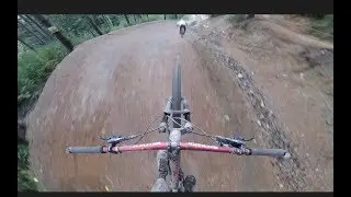 Muddy HUCK YEAH lap in Skyline Queenstown RAW