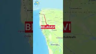 Mumbai To Mangalore Route And Distance | Via NH 48 | 17:34 Minutes 930 KM #mumbai #mangalore #bus