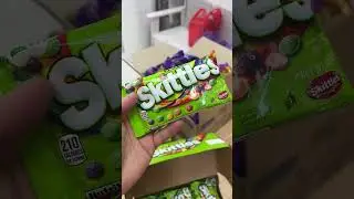 Зеленый Skittles с кислой посыпкой