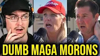 MAGA Voters Getting OWNED In Public For 19 Minutes Straight