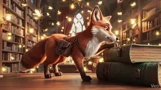 &ldquo;The Firefly Library 🦊✨ | A Cozy Magical Fox Journey&rdquo;