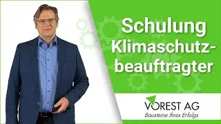 Klimaschutzmanager Ausbildung - Klimaschutzbeauftragter