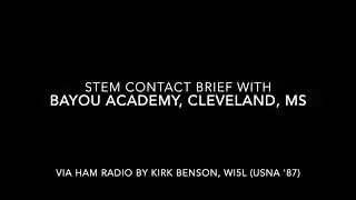 NASA Astronaut Suni Williams Conducting STEM Contact Brief from International Space Station