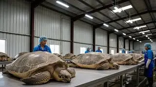 Inside a Turtle Leather Factory &mdash; How Giant Shells Are Crafted into $5,000 Luxury Bags