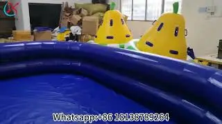 PVC Giant Pool Inflatables Double Layer Swimming Pool Outdoor