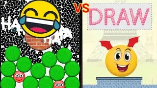 HIDE BALL: Brain Teaser vs DRAW TO SMASH: Logic Puzzle ASMR Gameplay Satisfying Games APK.