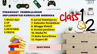 Download Perangkat Pembelajaran Kurikulum Merdeka IKM Kelas 1dan 2 Lengkap