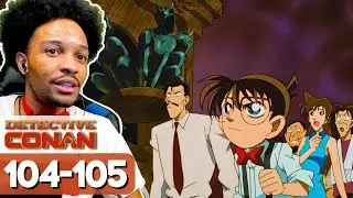 Загадочное дело о банде воров в особняке! | Реакция на эпизоды 104-105 сериала DC