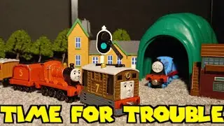 time for trouble stop-motion take along remake Thomas the Tank Engine full episode