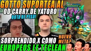 😮Matthew suportea al OD CARRY de Yatoro en stream😮SORPRENDIDO x como EUROPEOS le TECLEAN