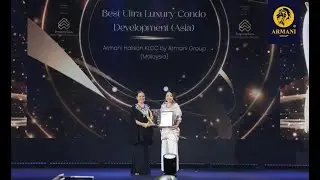 Armani Hallson KLCC won the Best Ultra Luxury Condo Development (Asia)