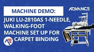 JUKI LU-2810AS: The Best Machine For Professional Carpet Binding