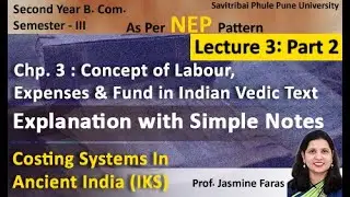 IKS| Costing systems in ancient india |SPPU| Sem 3|Chanakya Neeti |  |Simple & Detailed Notes