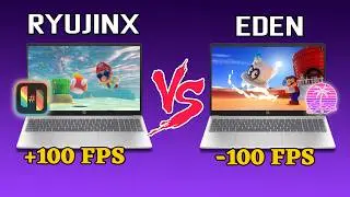 Ryujinx vs Eden 🔥 (El Mejor Emulador de Switch 2025) QRD Spark N5