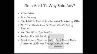 5 Igor Kheifet's Solo Ad Training   03   Being SAFE With Solos