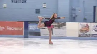Anya Schuster, Pre-Juvenile Plus Excel Free Skate, 2021, Fort Collins Classic
