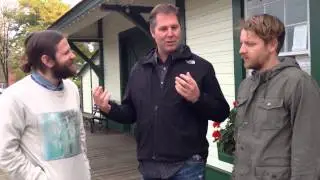 Royal Royal with Ryan Dahl at the Train Station in Langley, BC