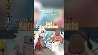 Top 5 funny Naruto moments Part 141 #shorts #naruto #top5