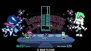 DELTARUNE: Lightners Live Plus Custom Chart - Through Fire And Flames