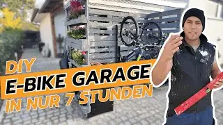 DIY E-Bike Garage in nur 7 Stunden 😅