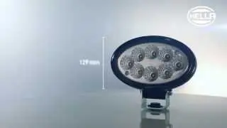 Projecteur de travail Oval 100 LED - caract&eacute;ristiques techniques