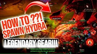 HOW TO SPAWN HYDRA ! LEGENDARY GEAR DROP !! / DIABLO IMMORTAL MOBILE