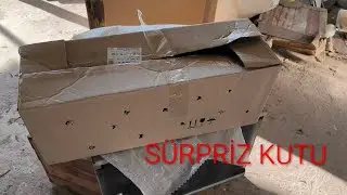 SÜRPRİZ KUTU İÇİNDEKİNİ GÖRÜNCE ÇOK MUTLU OLDUK