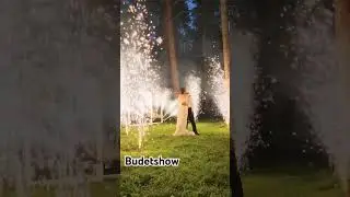 диадема веер пиротехника на свадьбу дорожка фонтаны #wedding #party #love #event #fireworks #live