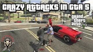 CRAZY ATTACKS IN GTA 5 - LEO LEGACY GAMING   #indiangta5 #gta5fight #gta5carstealing #gta5indiancar
