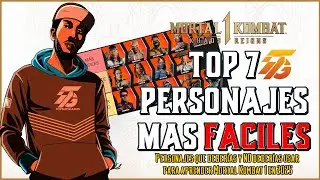 MK1: Top 7 Personajes Más Fáciles para Iniciarte en Mortal Kombat 1 | Guía 2025 por DJON