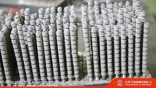 HUADA Vacuum Brazed Dimond wire for Stone, Concrete, Formed ceramics, Graphite, Metal and more.
