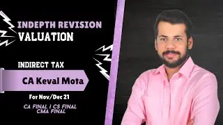 [6] Valuation [Part 4/4] [Rules Export Goods] | CA Keval Mota