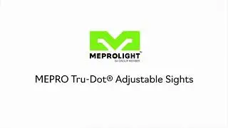 MEPRO Tru-Dot&reg; Adjustable Day & Night