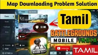 BATTLE GROUND MOBILE INDIA MAP DOWNLOAD ERROR HOW TO SOLVE IN TAMIL