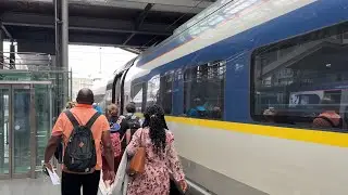 Riding on Eurostar Train #9023 from Gare du North in Paris to St Pancras International in London