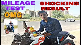 KTM DUKE 125 BS6 || 1Ltr  MILEAGE TEST || SHOCKING RESULT || AFTER 2 MONTHS||MS VLOGS||