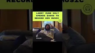 Larry June broke? or the smartest man in the music game? 🎮 #blackpeople #finance #diy #adonis #reels