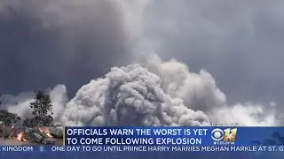 Light Coats Of Gritty Ash Fall Near Erupting Hawaii Volcano