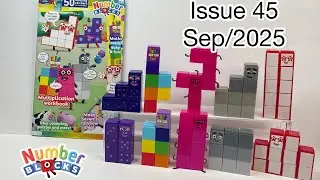 Журнал Numberblocks, выпуск 45, сентябрь 2025 г., с номерами 6-10, 6️⃣7️⃣8️⃣9️⃣🔟