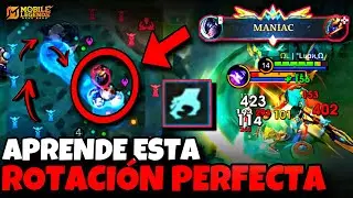 Le sacas muchísima ventaja al equipo enemigo😎🔥MANIAC FÁCIL 🔥MLBB