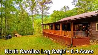 North Carolina Log Homes For Sale | $379k | Acreage Cabins | North Carolina Property For Sale