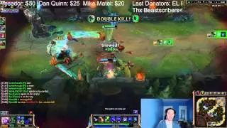 Soraka Twitch Double Smite Gank (Patch 4.20)