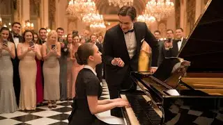Millionaire Compels Waitress to Perform Piano at Party to Embarrass Her—Her Talent Shocks Everyone.