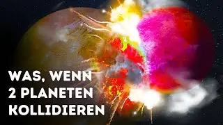 Was Seltsames passieren kann, wenn zwei Planeten zusammensto&szlig;en
