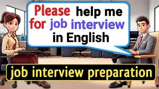 Job interview in English | English speaking practice everyday | interview questions and answers