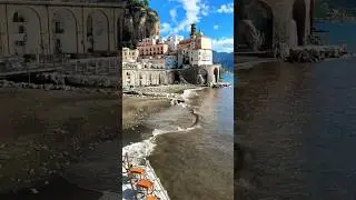 Atrani, Italy: The Best Town on the Amalfi Coast 🇮🇹✨#amalficoast #italy