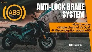 What is Anti Lock Brake System ( ABS) || How ABS Works and Why Dual Channel ABS is Best in Bikes
