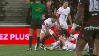 TOP 14 - Essai de Paul GRAOU (ST) - LOU Rugby - Stade Toulousain