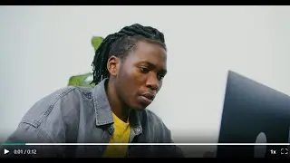A web development background video to use on a website