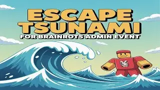 Escape Tsunami For Brainrots For Brainrots ADMIN EVENT!
